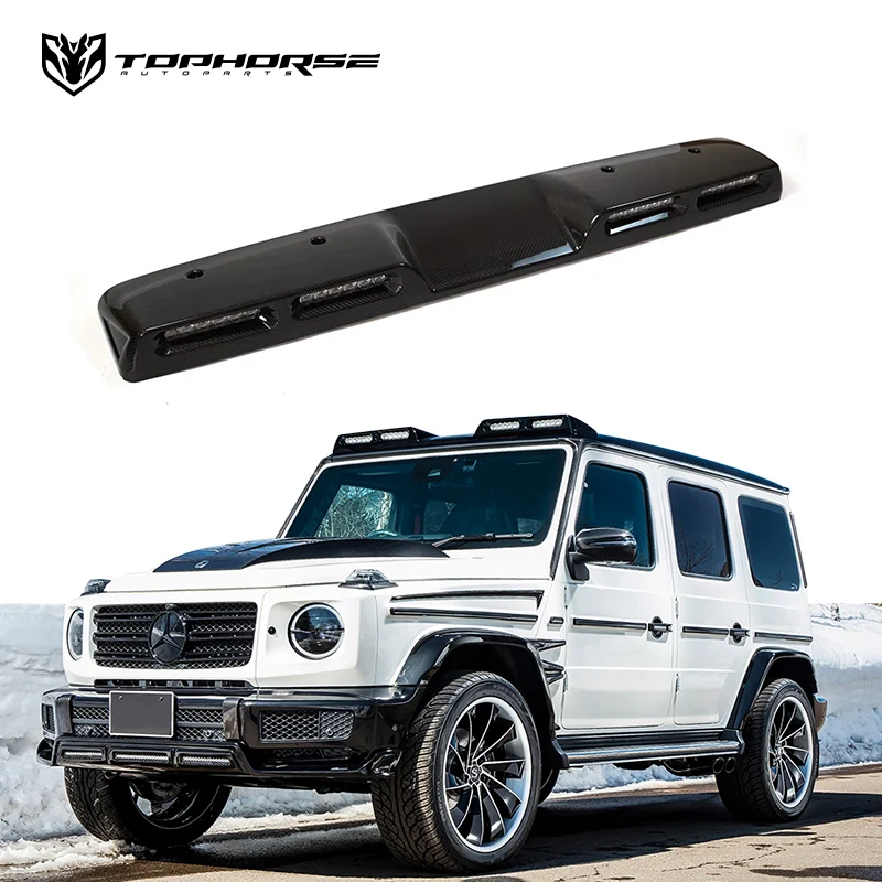 Дополнительный свет на крышу G-Class — фотография 1